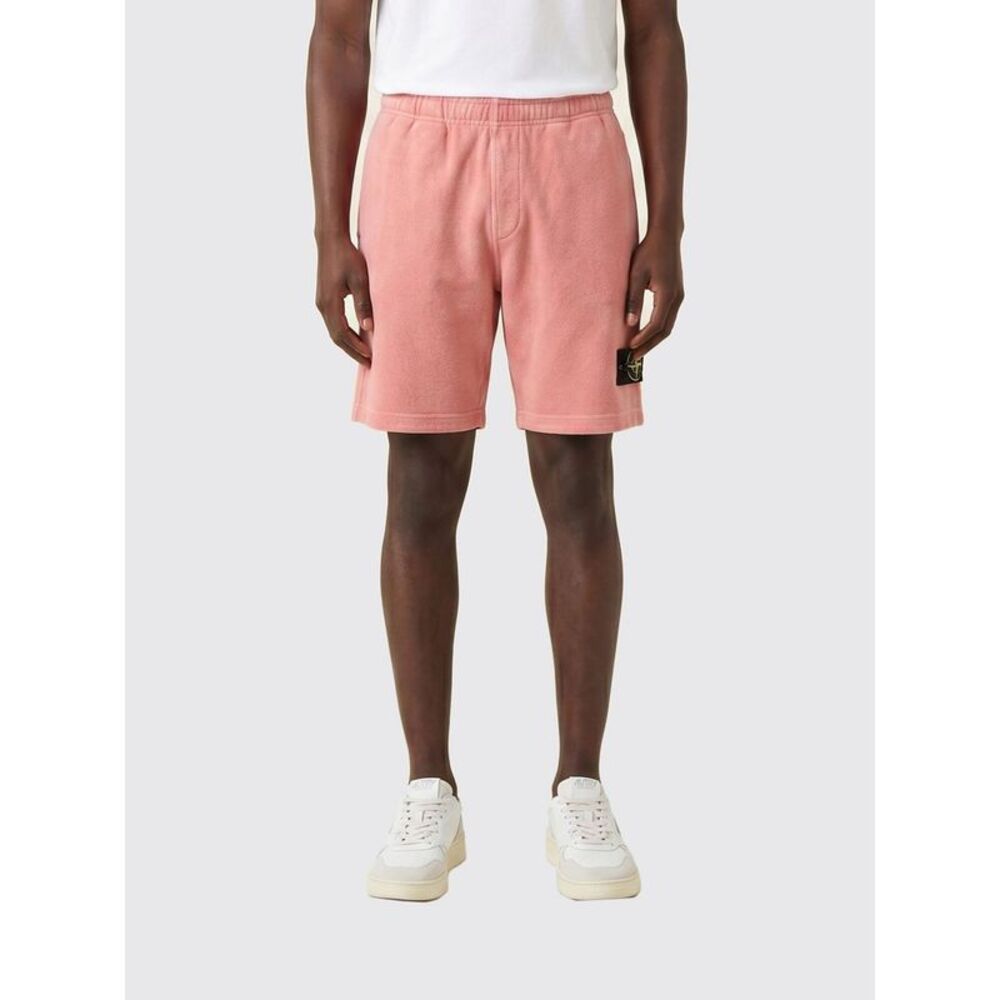 Stone Island Shorts Men Pink